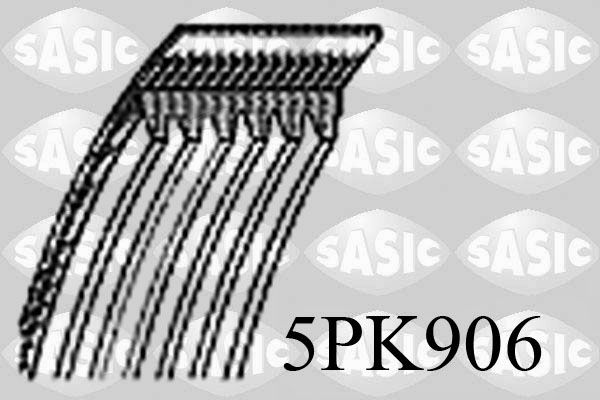 SASIC hosszbordás szíj 5PK906