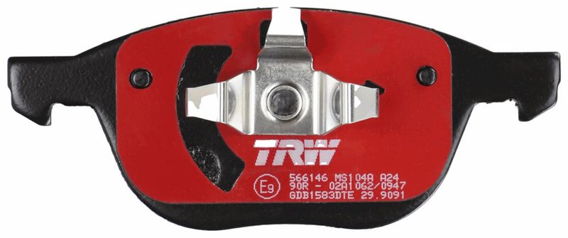 TRW GDB1583DTE Brake Pad Set, disc brake