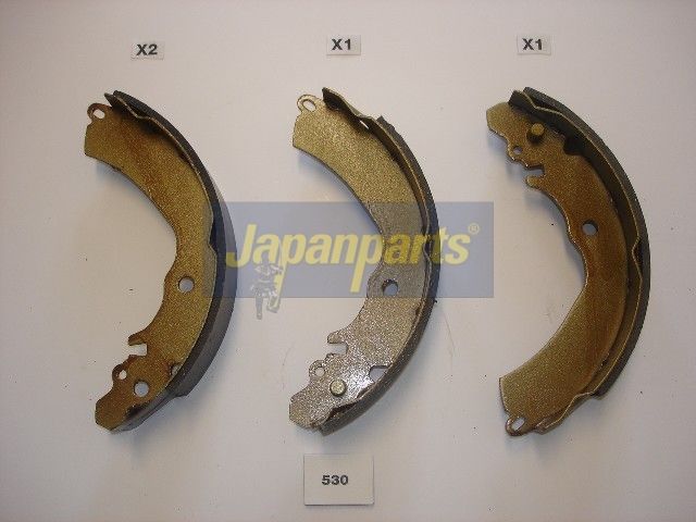 JAPANPARTS Stabdžių trinkelių komplektas