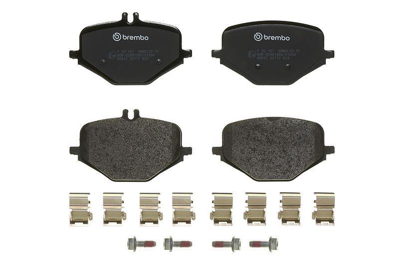 BREMBO P 50 167 Brake Pad Set, disc brake