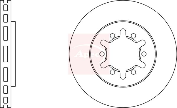 APEC Brake Disc DSK734