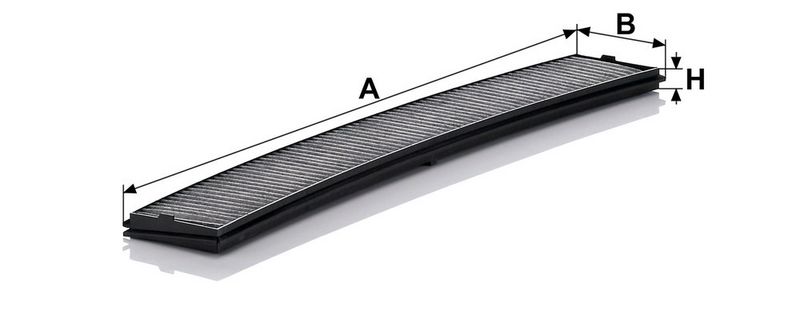 Filter, salongiõhk, MANN-FILTER CUK 6724