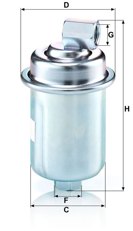 MANN-FILTER WK614/44 Fuel Filter