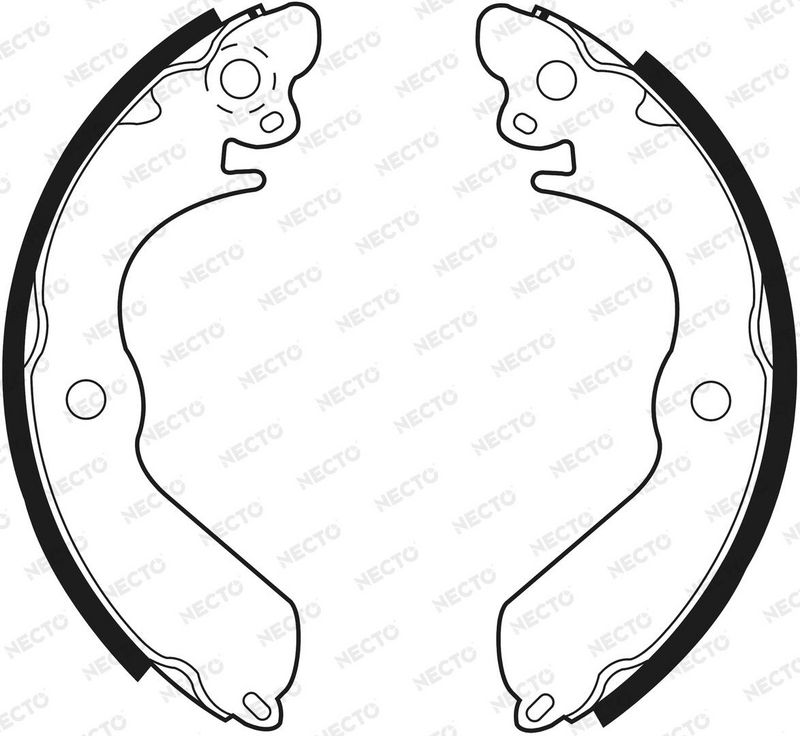 Juego de zapatas de frenos