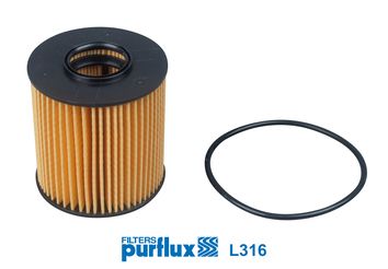 PURFLUX olajszűrő L316