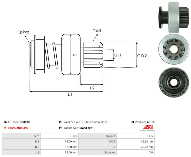 Vabajooks, starter, AS-PL SD3033