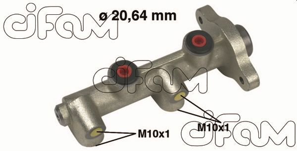 CIFAM OPEL головний гальмівний циліндр d=20.64mm COMBO Tour 04-11, CORSA C 00-09