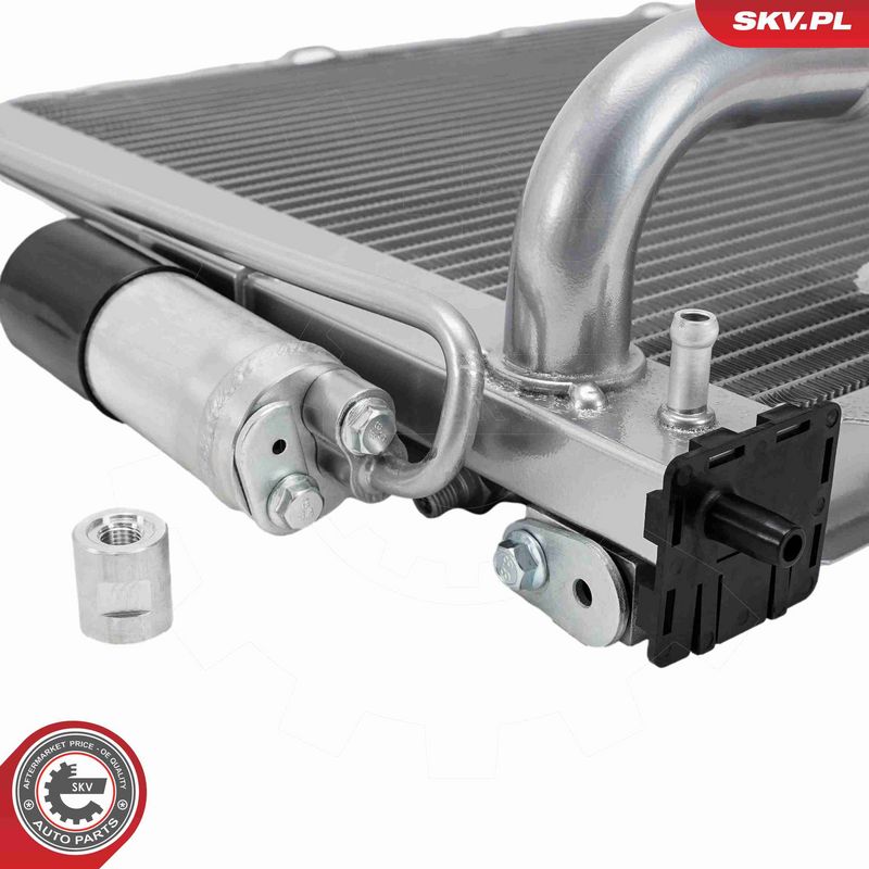 ESEN SKV 86SKV391 Condenser, air conditioning
