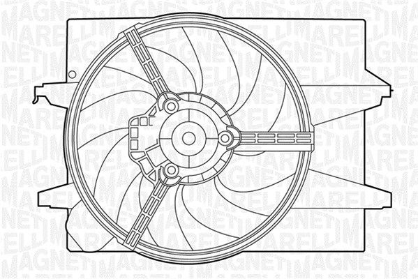 MAGNETI MARELLI ventilátor, motorhűtés 069422308010