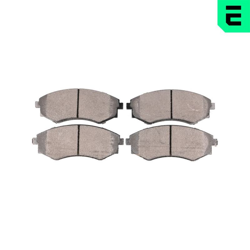 Piduriklotsi komplekt, ketaspidur, OPTIMAL BP-10130