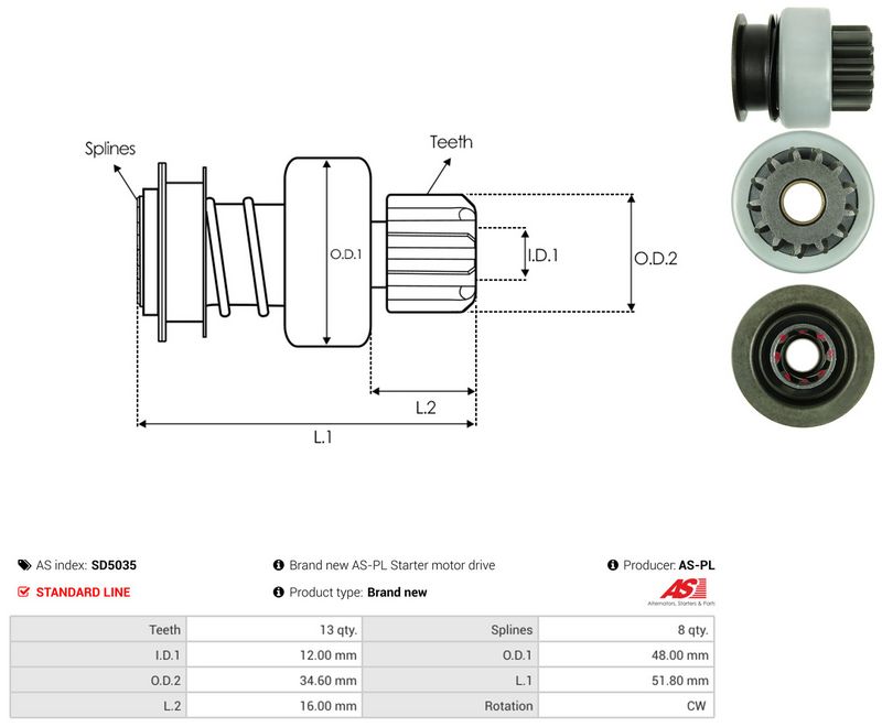 Vabajooks, starter, AS-PL SD5035