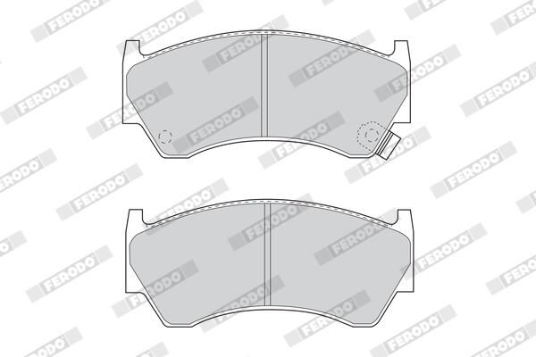 FERODO FDB1091 Brake Pad Set, disc brake