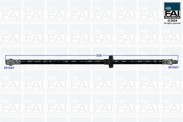 FAI AutoParts fékcső FPBH164