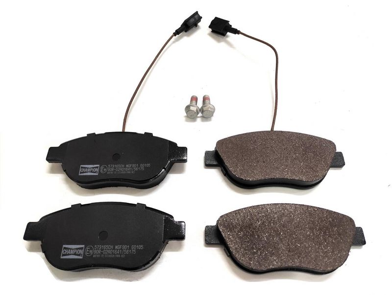 Plaquettes+de+frein+à+disque CHAMPION 573165CH