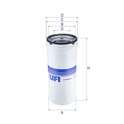 Filtru, sistem hidraulic primar UFI 87.059.00 - Imagine 1