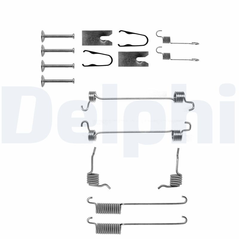 Комплект приладдя, гальмівна колодка, Delphi LY1300
