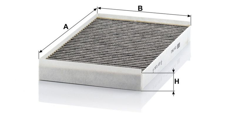 Filter, salongiõhk, MANN-FILTER CUK 3540
