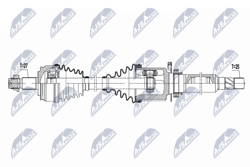 NTY NPW-AR-045 - Drive Shaft