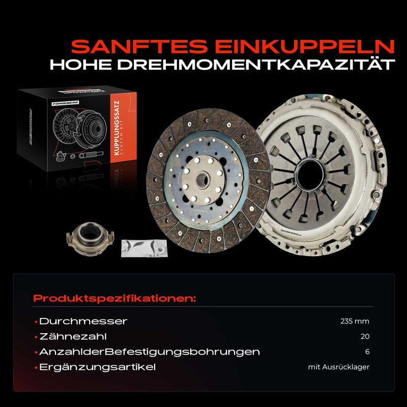 Frankberg 5481FB0037669 Clutch Kit