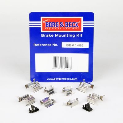 BORG & BECK tartozékkészlet, tárcsafékbetét BBK1469