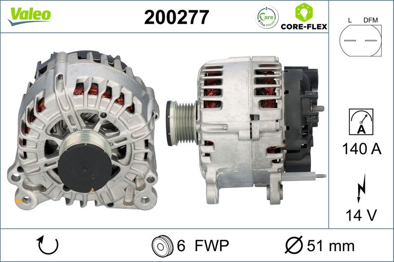 VALEO Dynamo / Alternator 200277