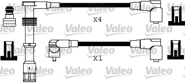 VALEO Bougiekabelset 346319