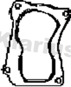 KLARIUS 410801 - Gasket, exhaust pipe