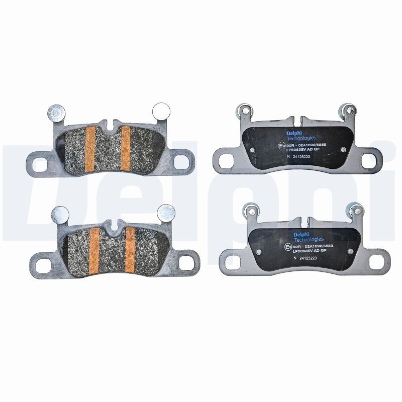 DELPHI LP5063EV Brake Pad Set, disc brake