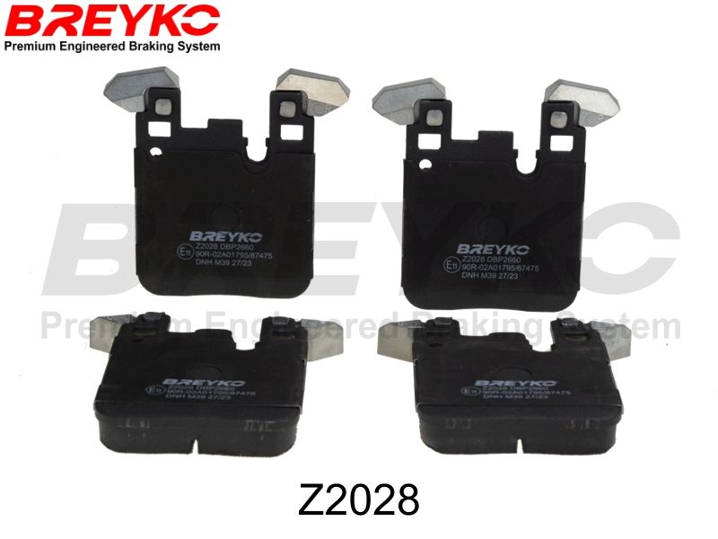 DAVID VASCO Z2028 Brake Pad Set, disc brake