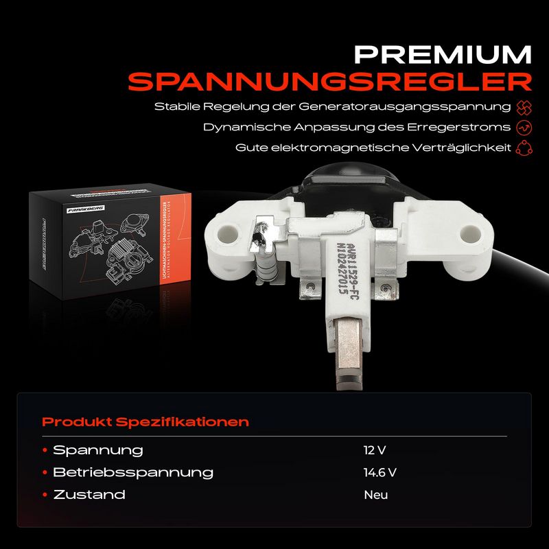 Frankberg 5481FB0054589 Alternator Regulator
