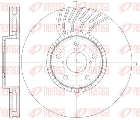 Гальмівний диск, Remsa 61179.11