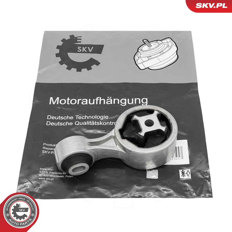 Paigutus, Mootor, ESEN SKV 75SKV243