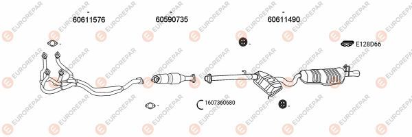Exhaust System Complete