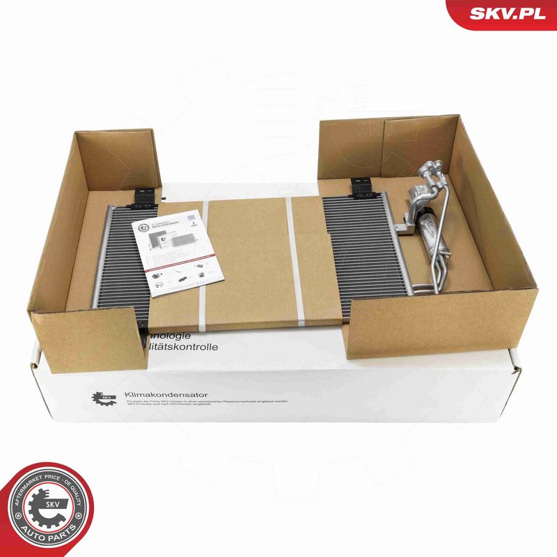 ESEN SKV 86SKV412 Condenser, air conditioning