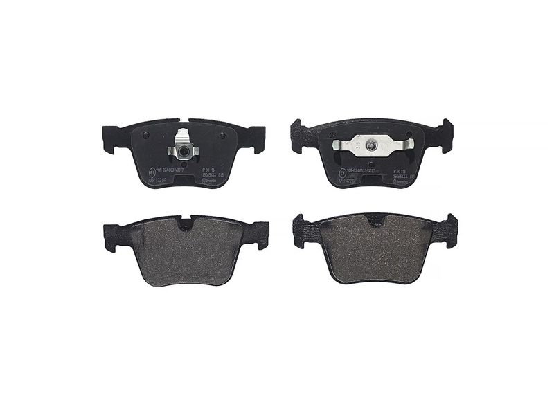 Piduriklotsi komplekt, ketaspidur, BREMBO P 50 116