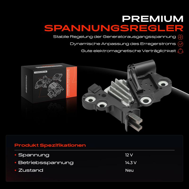 Frankberg 5481FB0031105 Alternator Regulator