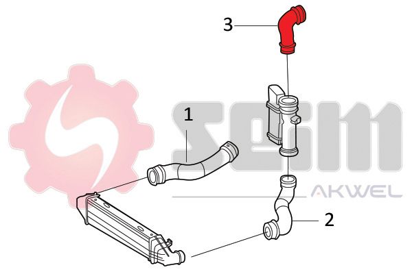SEIM 981872 Charge Air Hose