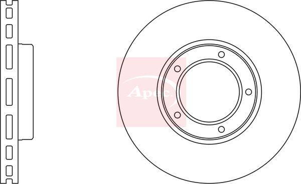 APEC Brake Disc DSK658