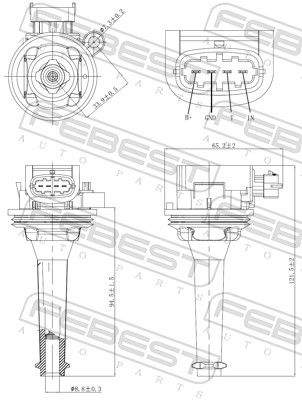 FEBEST 27640-001 Ignition Coil
