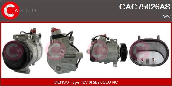 Kompresor, klimatizace CAC75026AS