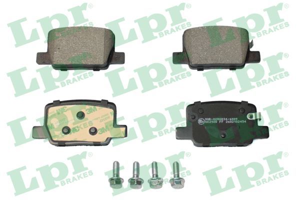 Piduriklotsi komplekt, ketaspidur LPR 05P2454