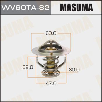 Термостат, охолоджувальна рідина, Masuma WV60TA82