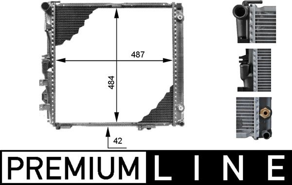 Product Image - Radiateur - CR339000P - MAHLE