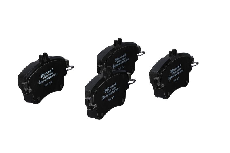 Piduriklotsi komplekt, ketaspidur, VALEO 302487A