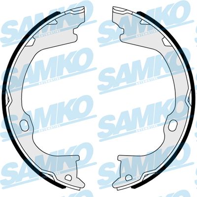 SAMKO 81102 Brake Shoe Set, parking brake