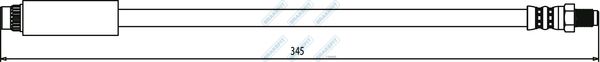 APEC Brake Hose BHO4049