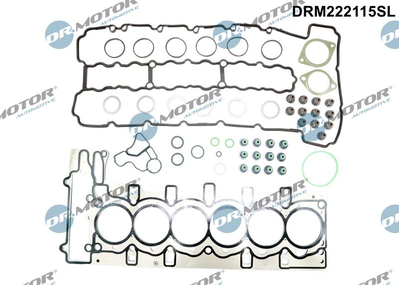 Комплект ущільнень, голівка циліндра, Dr.Motor DRM222115SL