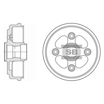 Гальмівний барабан, Hi-Q SD3011