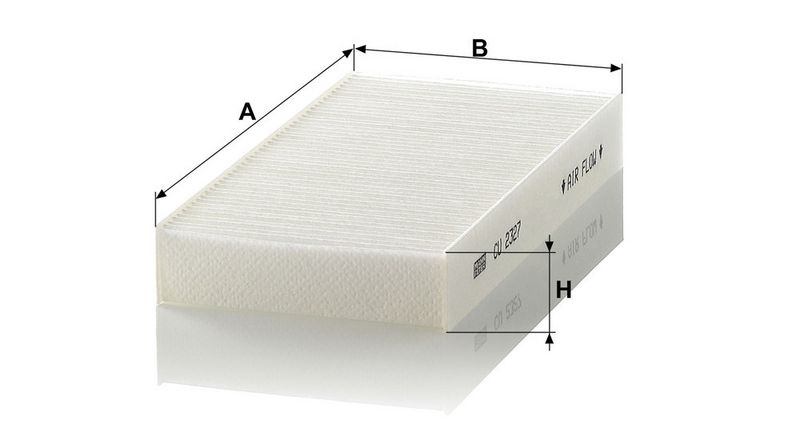 Filtru, aer habitaclu CU 2327-2 MANN-FILTER