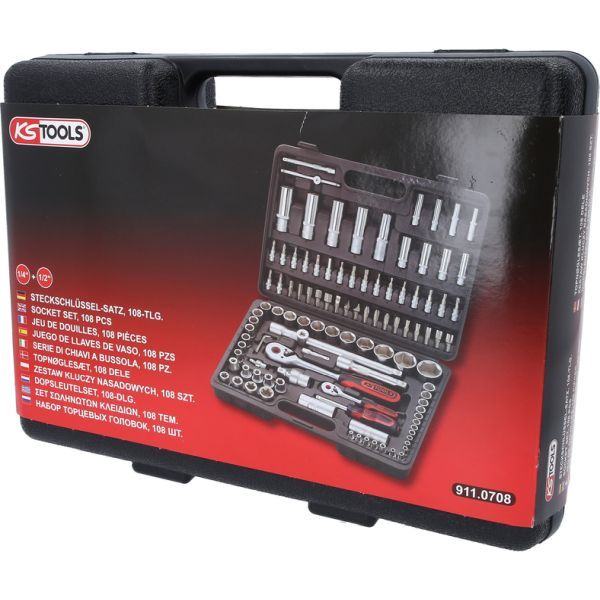 Padrunvõtmete komplekt, KS TOOLS 911.0708